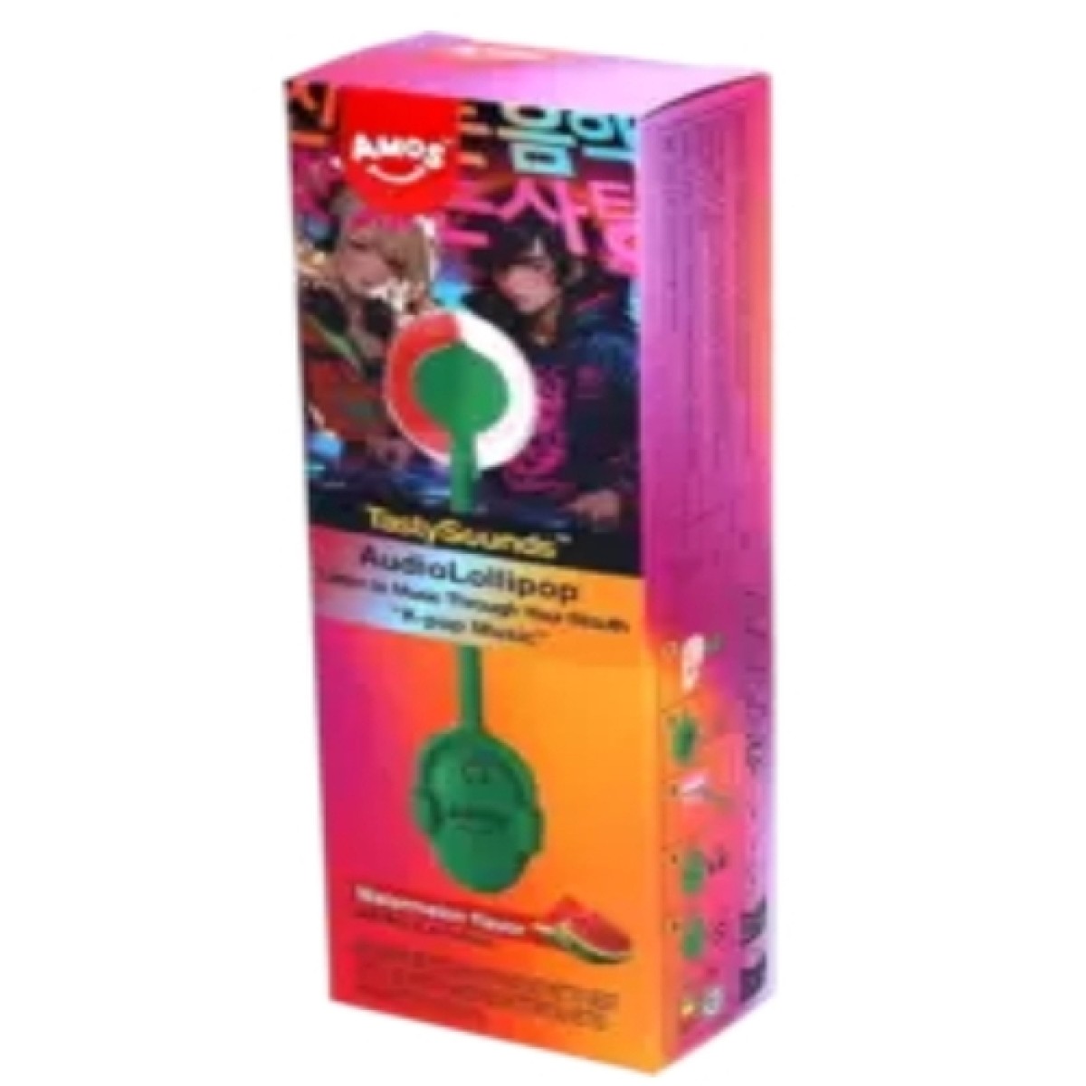 Tastysounds lollipop watermelon flavor with k-pop music 12gr
